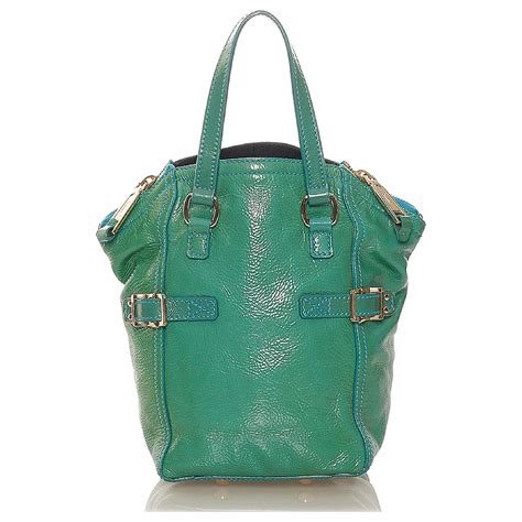ysl handtasche grün